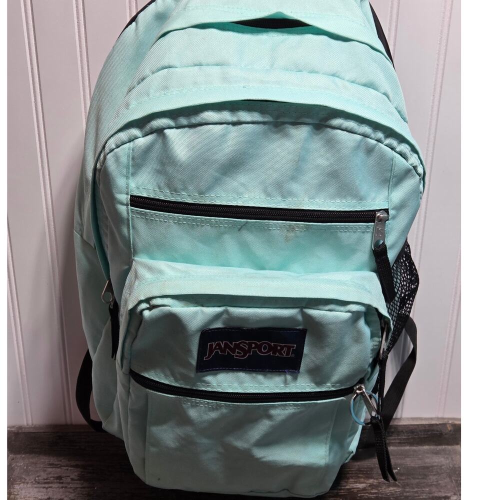 Jansport Unisex Mint Green Multi Compartment Backpack